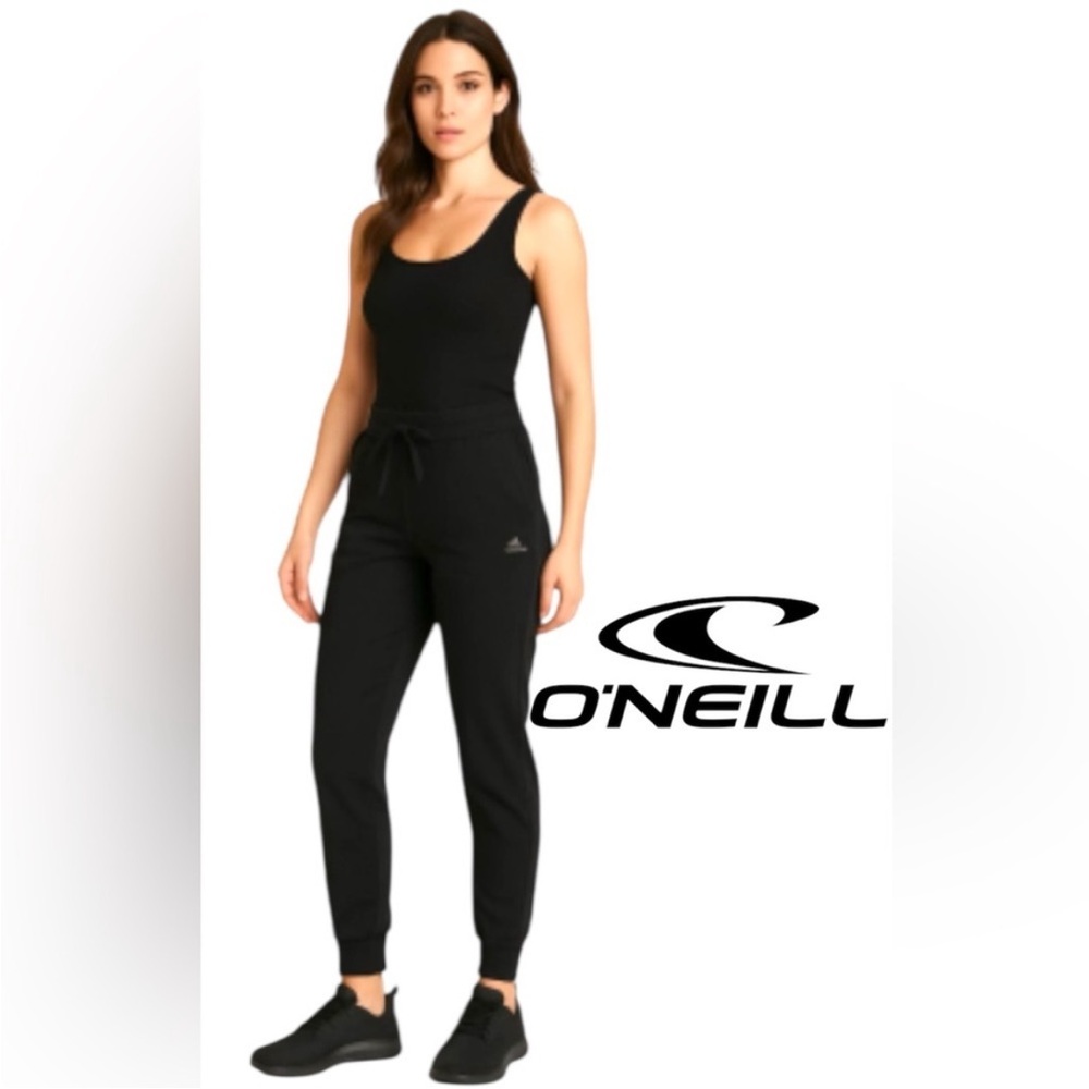 🌸2/$12🌸 O’Neill Joggers Lounge Jogging Pants Black Size XS - Picture 2 of 7